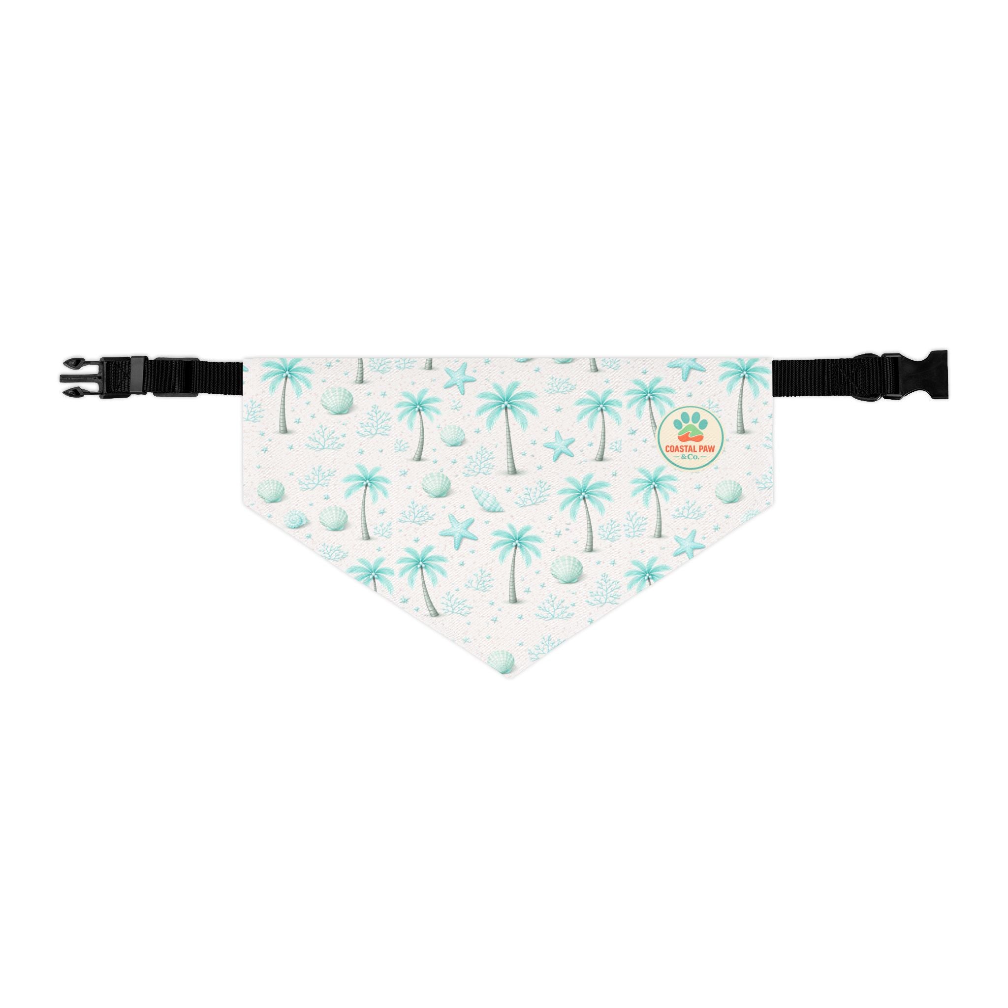Aqua Palm Trees Bandana