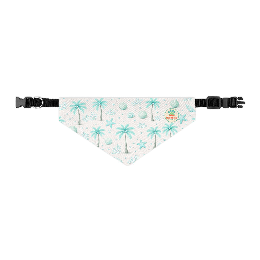 Aqua Palm Trees Bandana