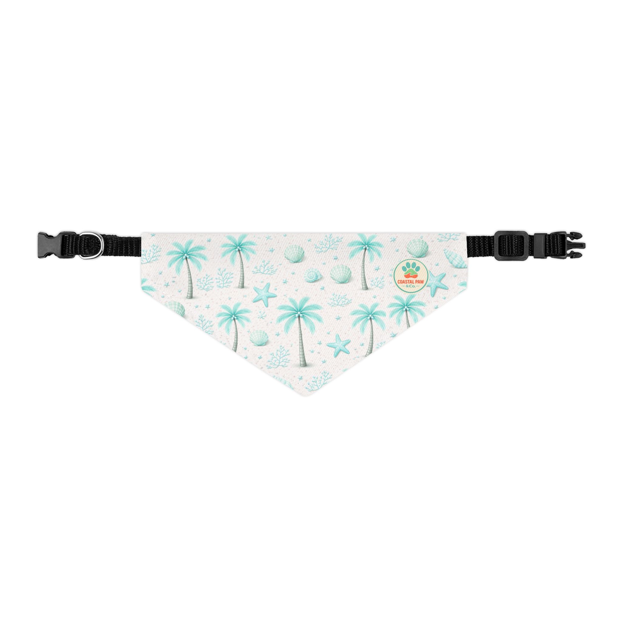 Aqua Palm Trees Bandana