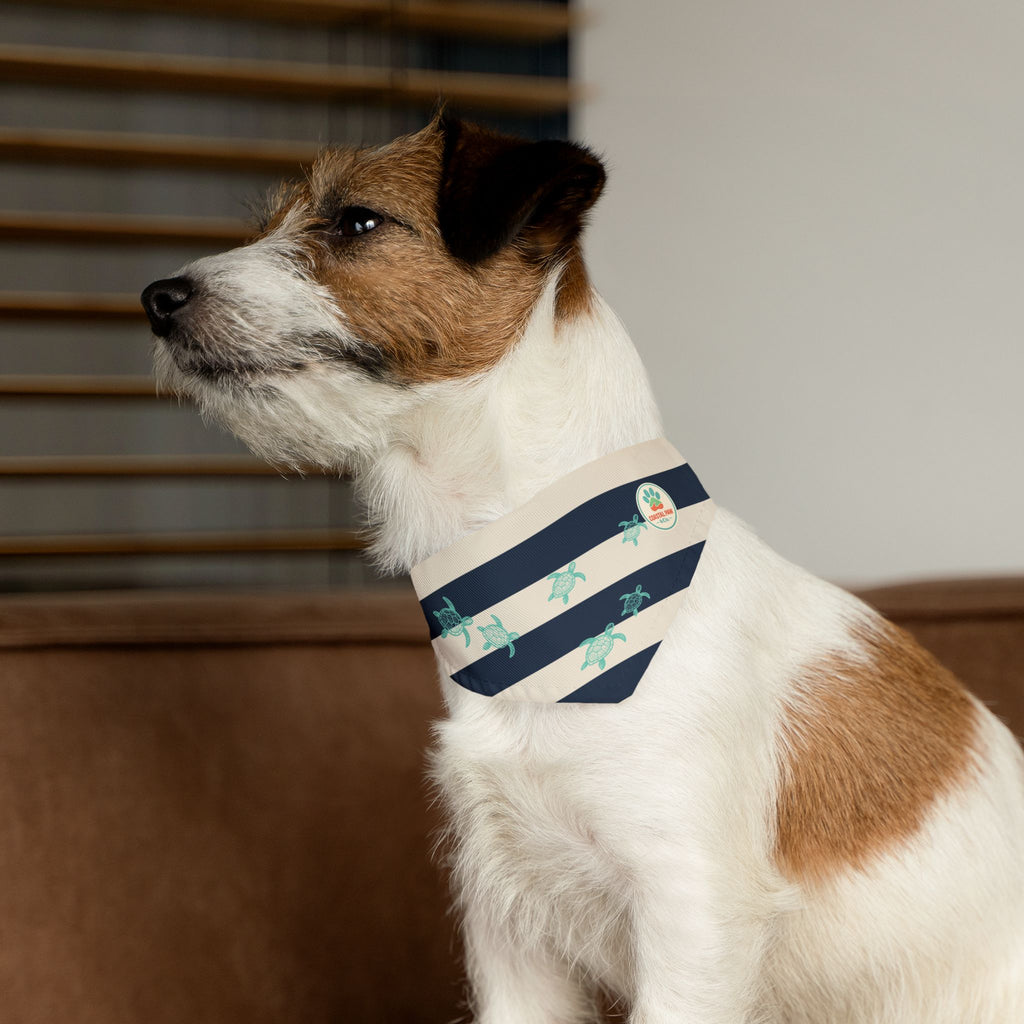 Sea Turtle Coastal Bandana Collar