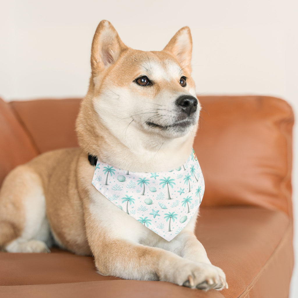 Aqua Palm Trees Bandana