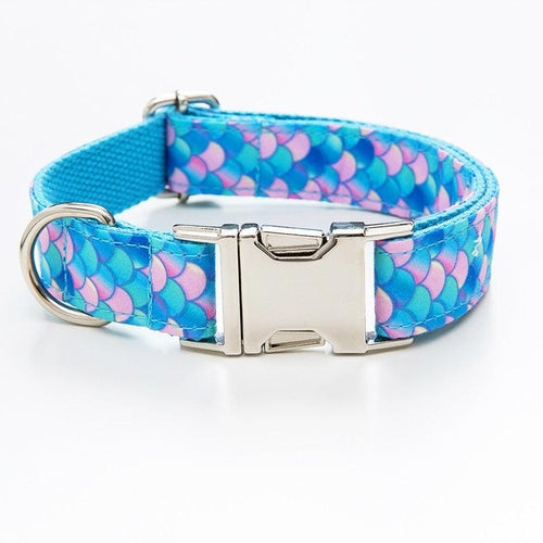 Mermaid Magic Pet Collar & Leash Set