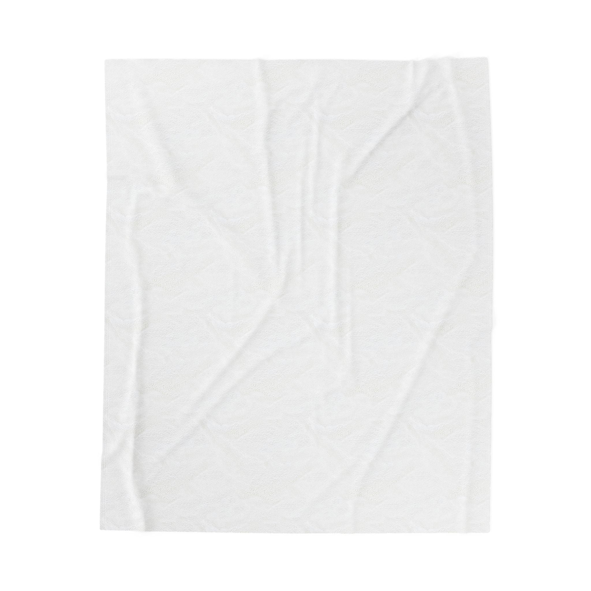 Navy Anchor Pattern Velveteen Plush Blanket | Nautical Anchors Throw