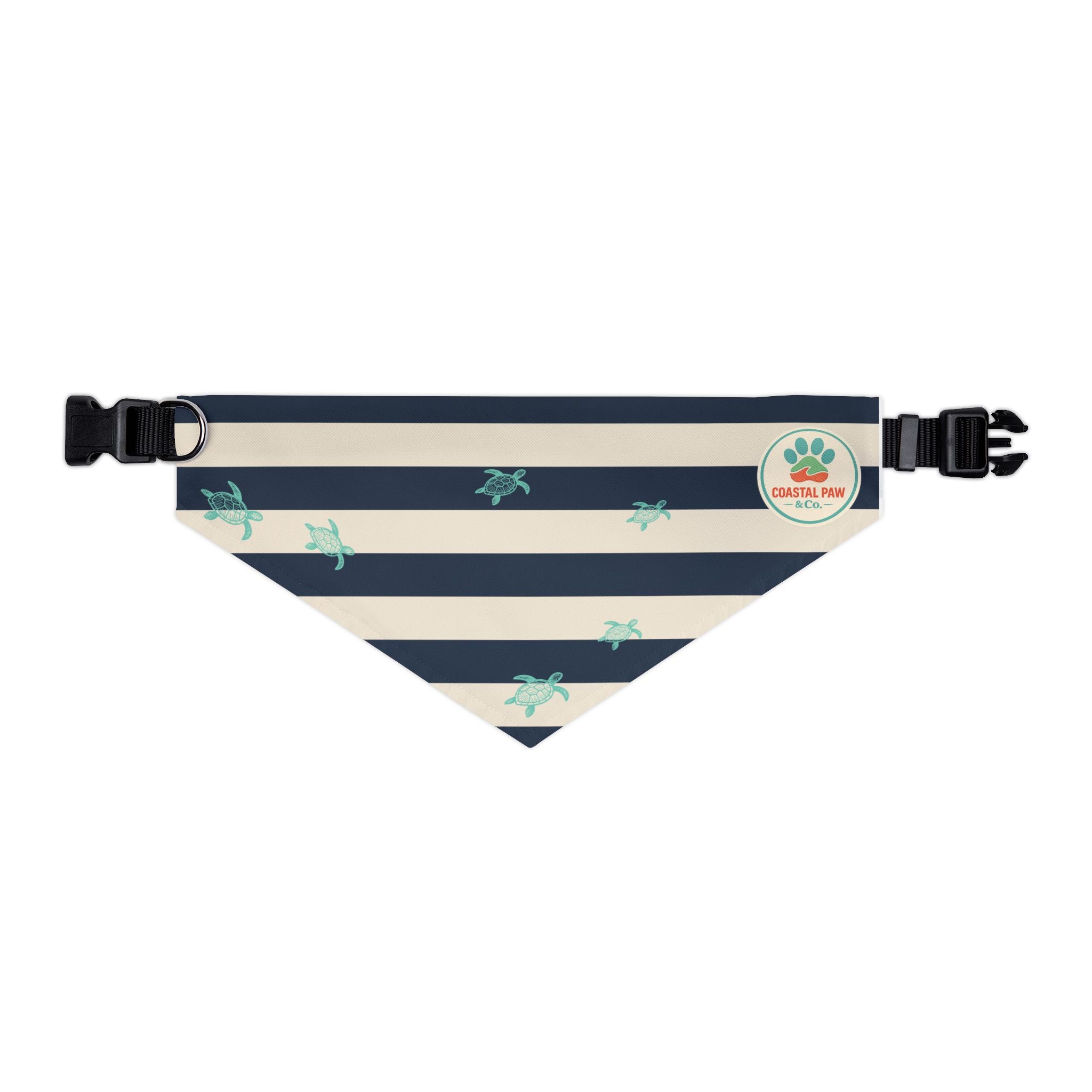 Sea Turtle Coastal Bandana Collar