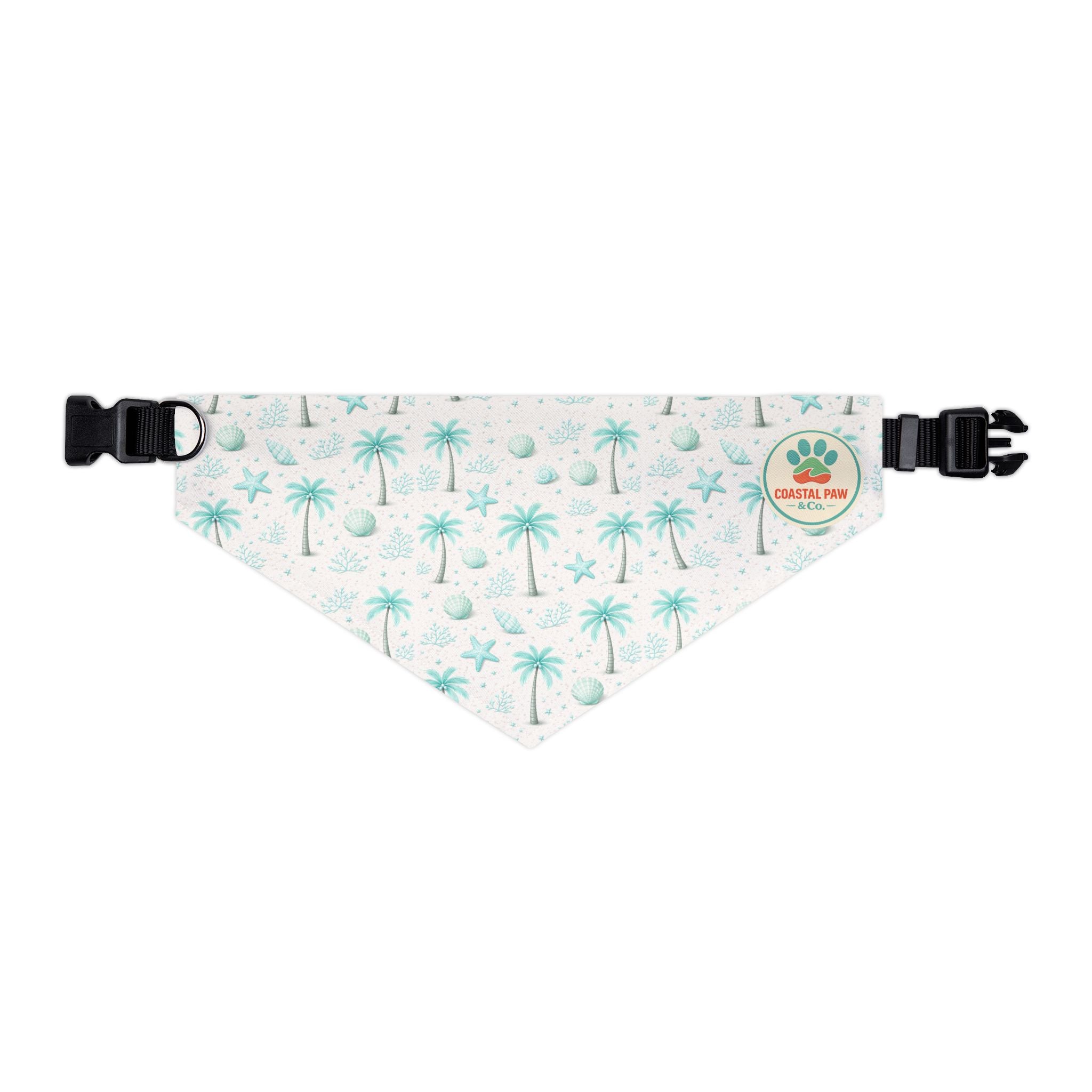 Aqua Palm Trees Bandana
