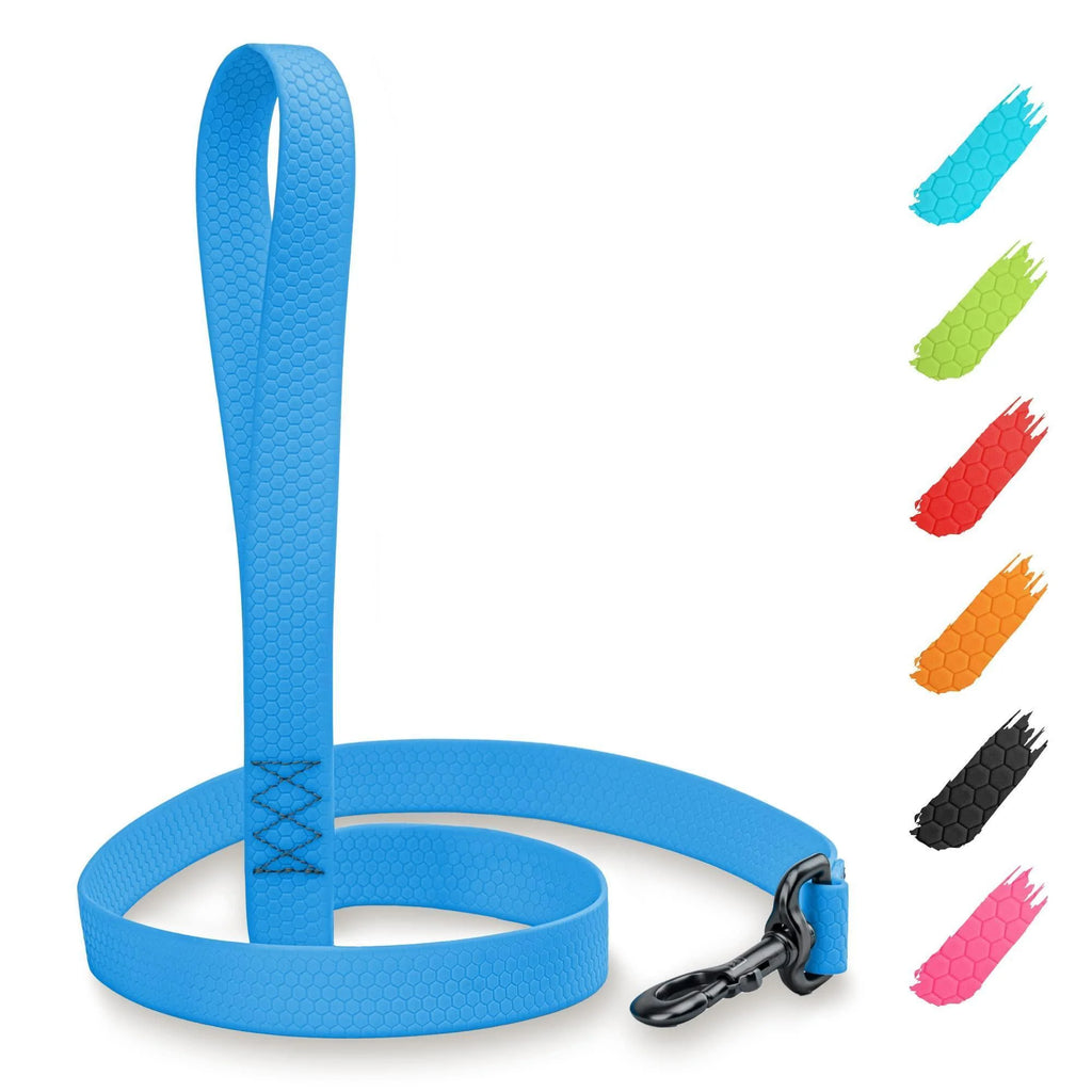 Waterproof Dog Leash 4 Ft X 1 Inch Blue anti Slip Dog Leash 