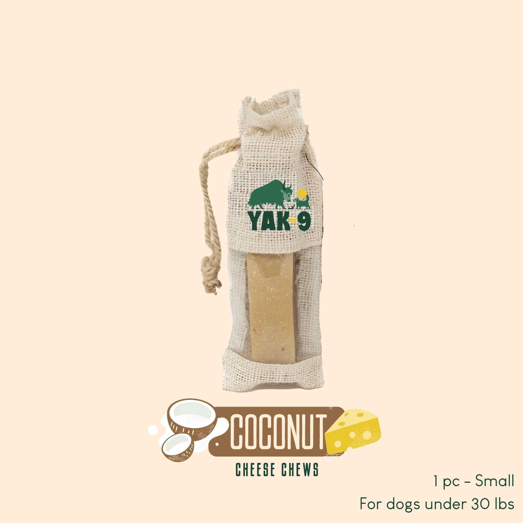 Coconut Cheese Chews for Dogs