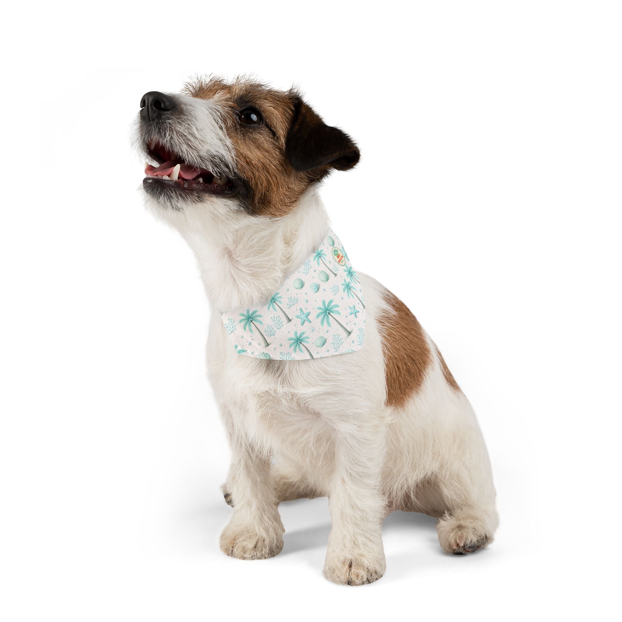 Aqua Palm Trees Bandana
