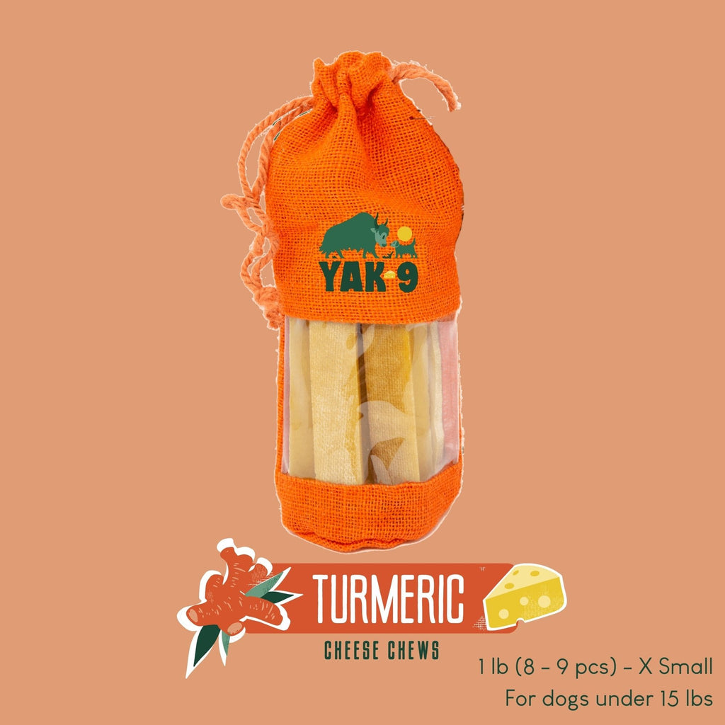 Turmeric Cheese Chews for Dogs