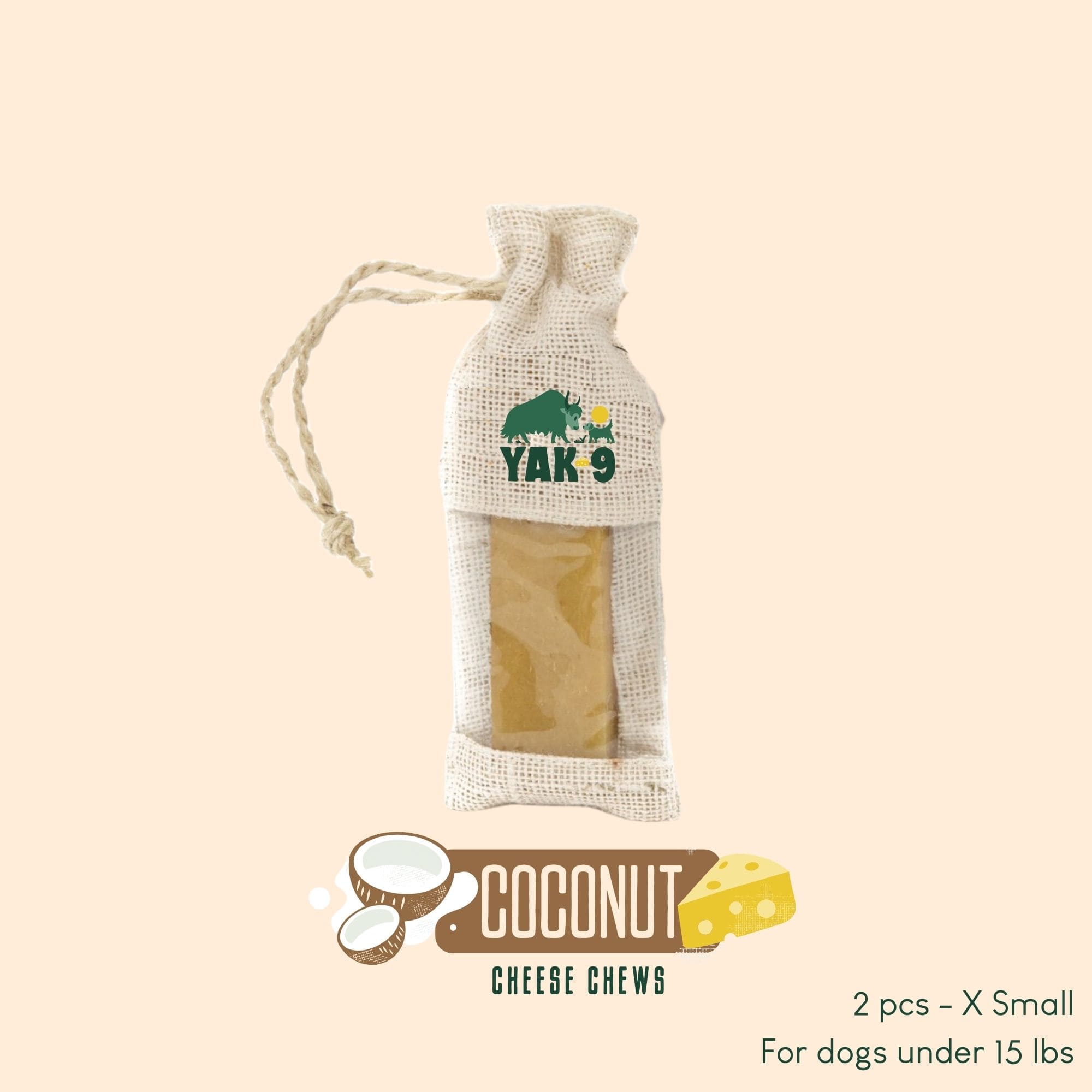 Coconut Cheese Chews for Dogs