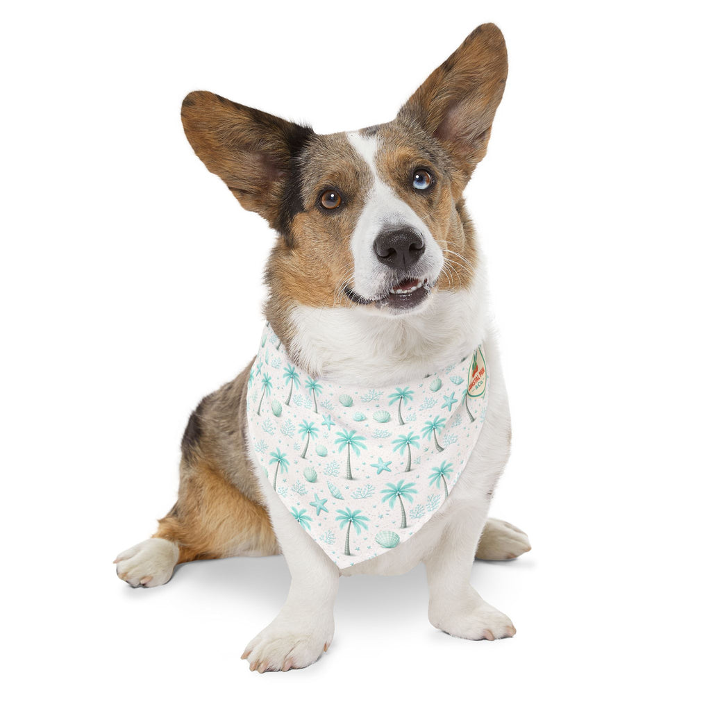 Aqua Palm Trees Bandana