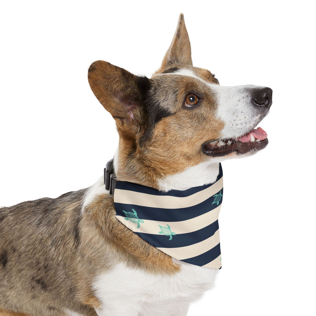 Sea Turtle Coastal Bandana Collar