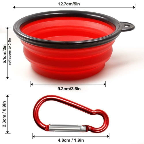Collapsible Dog Bowls - Coastal Paw & Co