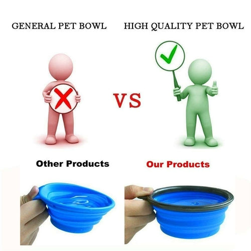 Collapsible Dog Bowls - Coastal Paw & Co