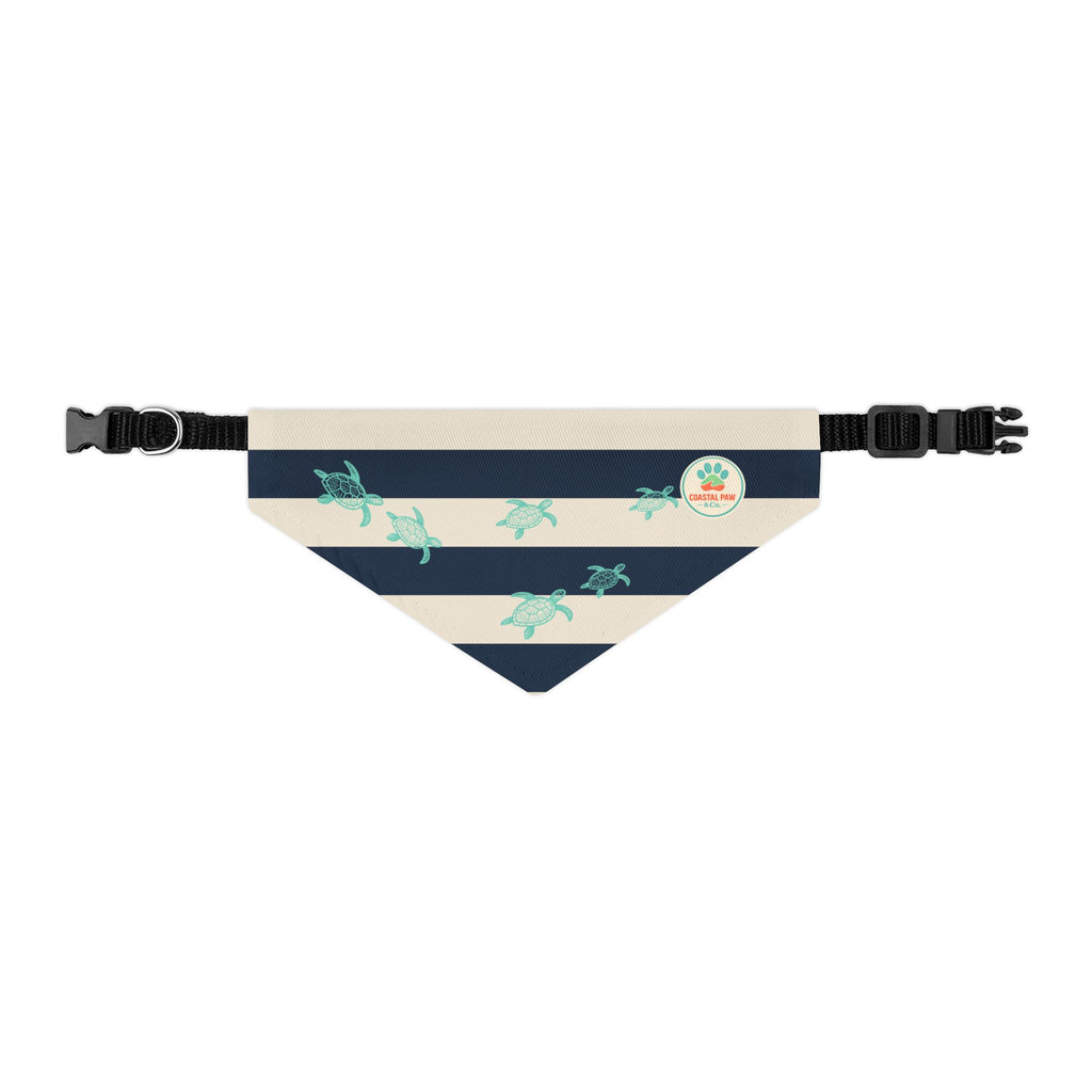 Sea Turtle Coastal Bandana Collar