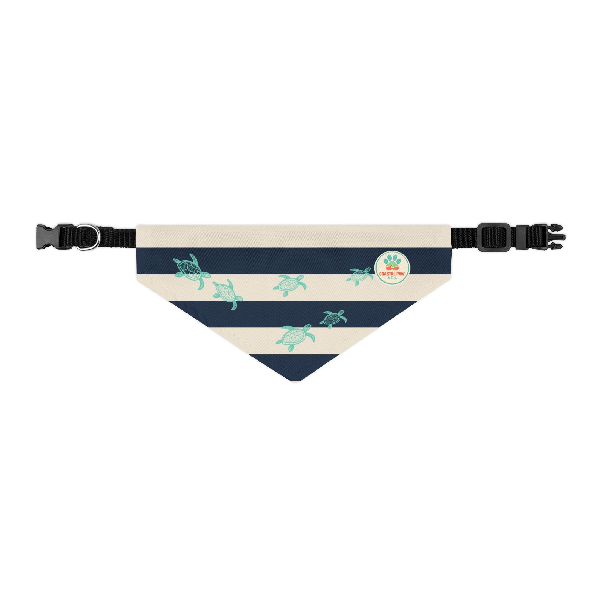 Sea Turtle Coastal Bandana Collar