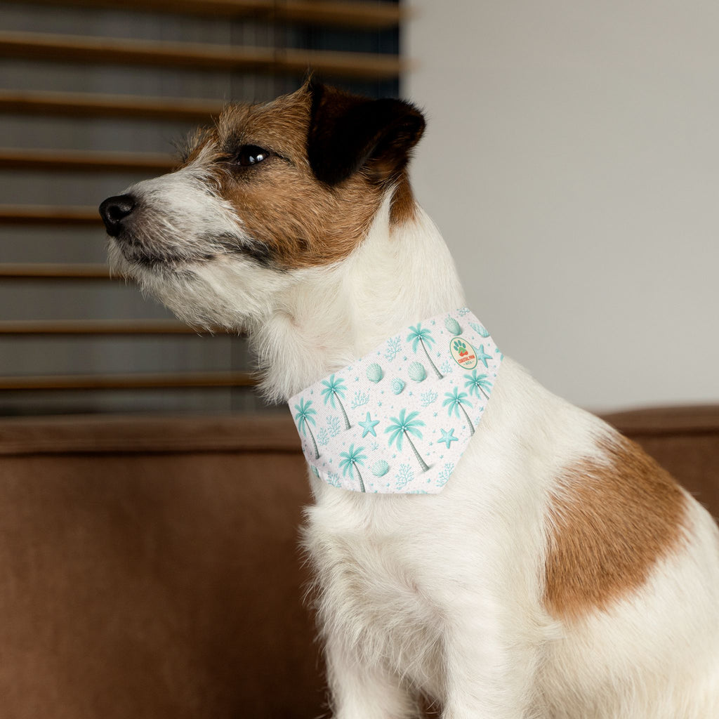Aqua Palm Trees Bandana