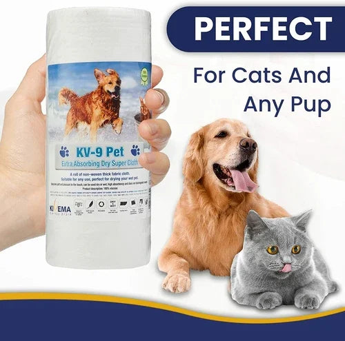 Cloth Wipes, 50-Pack: Handle Pee, Poop & Wet Fur with Ease! Coastal Paw & Co