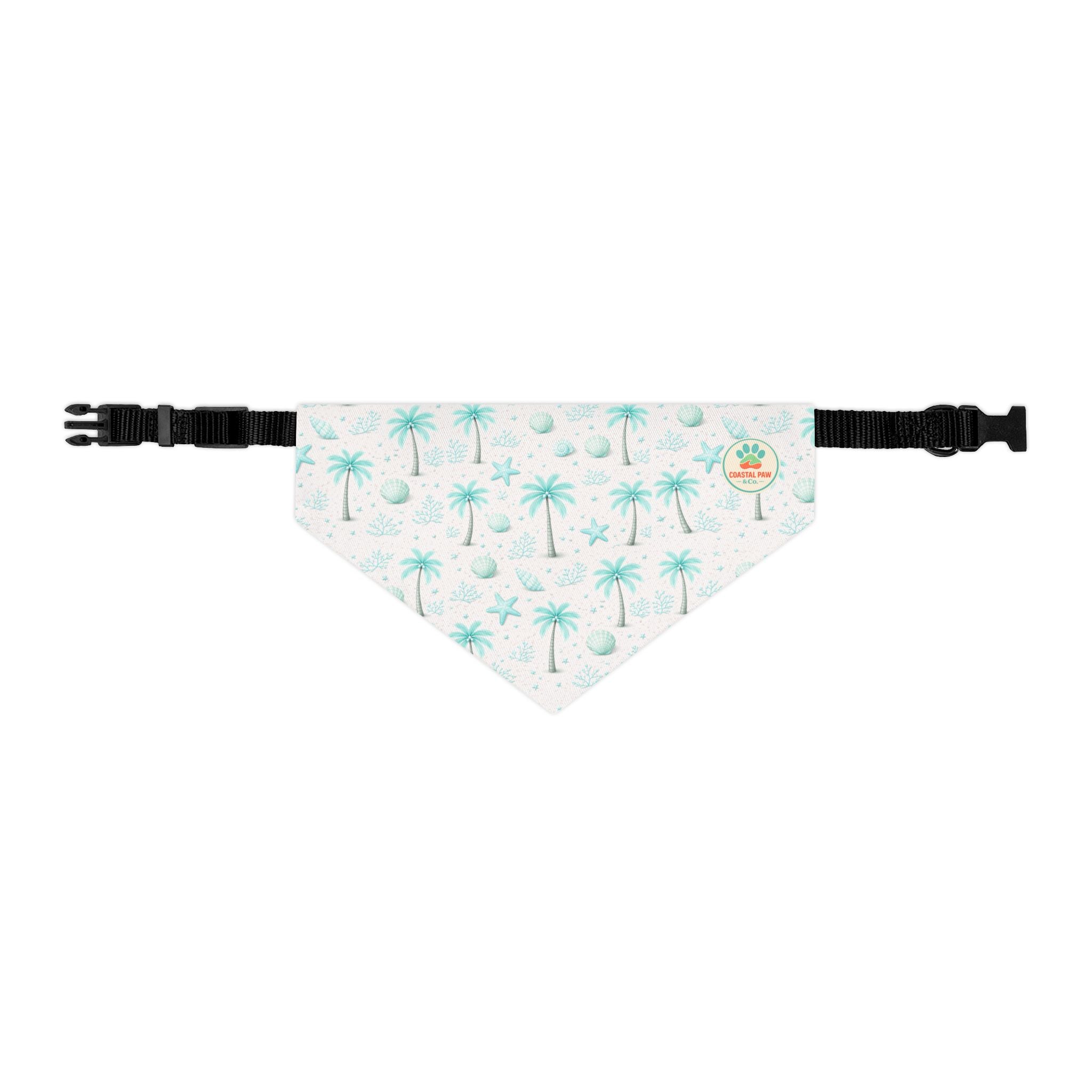 Aqua Palm Trees Bandana