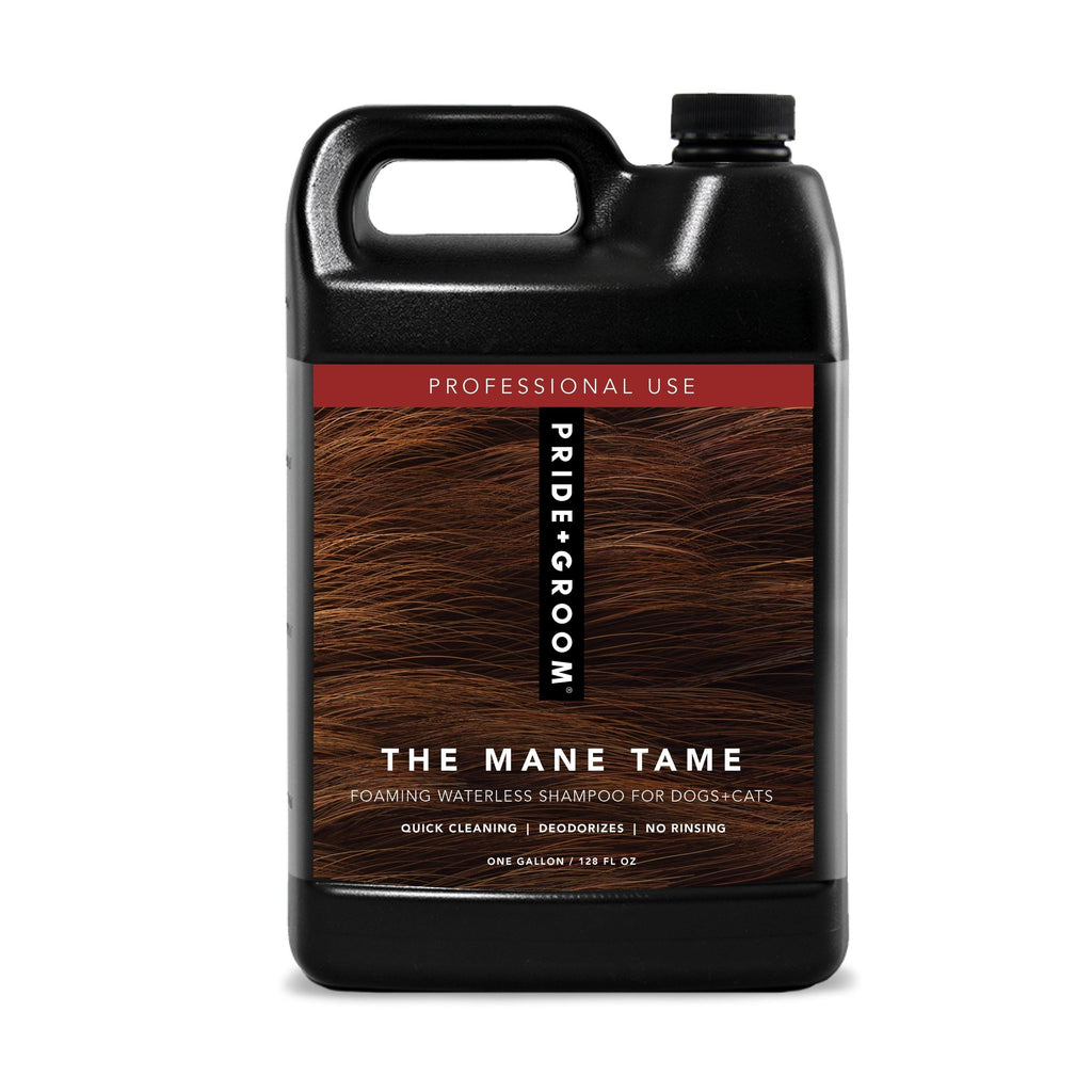 THE MANE TAME Waterless Foaming Dog & Cat Shampoo | No-Rinse, Quick Freshen-Up - Coastal Paw & Co