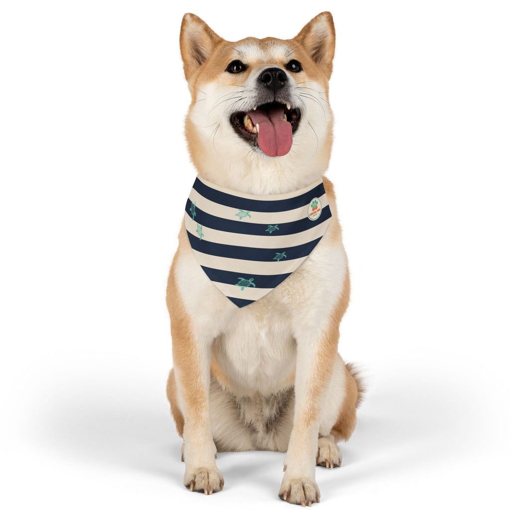 Sea Turtle Coastal Bandana Collar