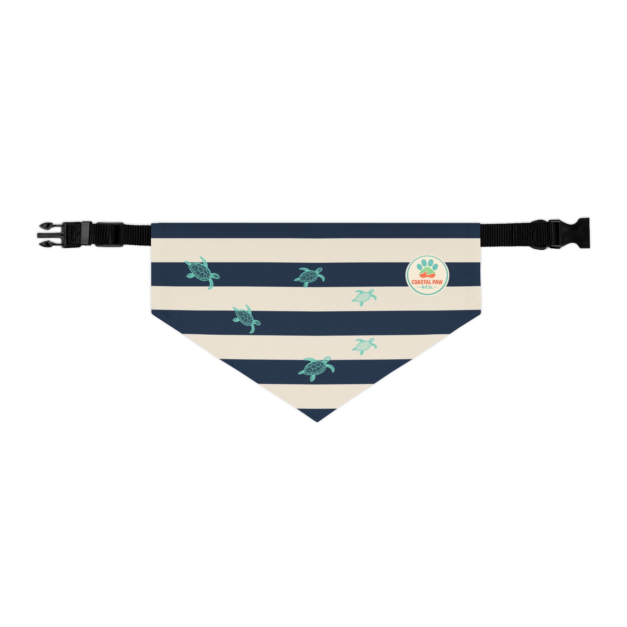 Sea Turtle Coastal Bandana Collar