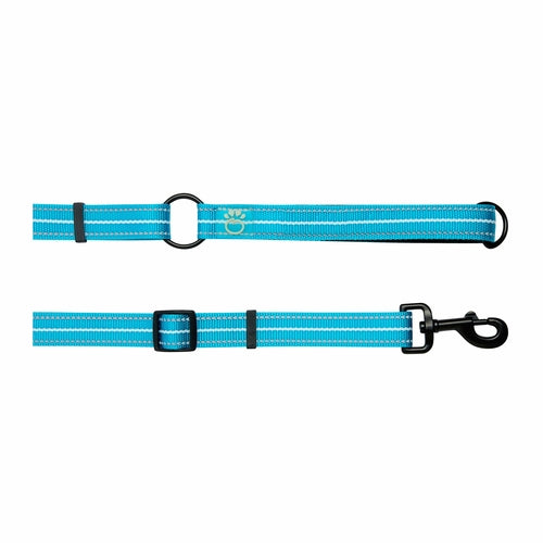 Reflective Leash - EEZY-6 Neon Blue - Coastal Paw & Co