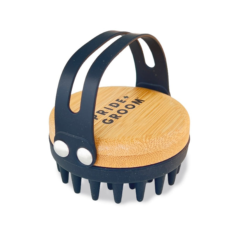 THE BATH BRUSH Dual-Use Silicone Grooming Brush — De-Shedding, Massaging & Waterproof Tool for Dogs - Coastal Paw & Co