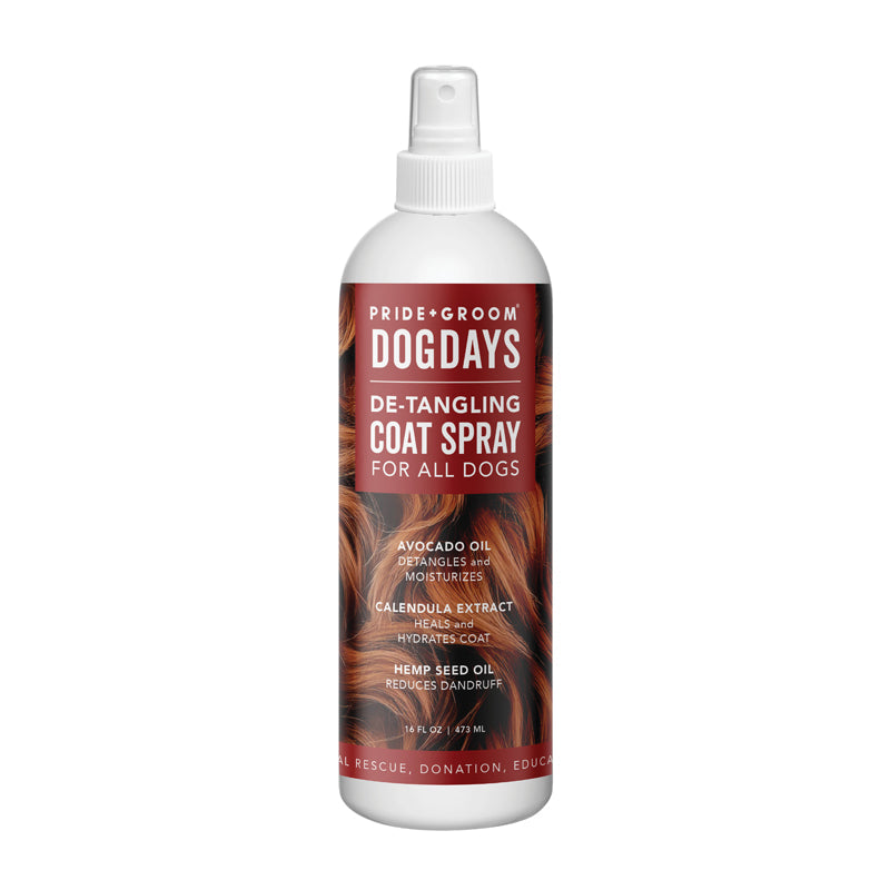 DOGDAYS Leave-In Detangling Spray — Hydrating, Frizz-Control Formula for All Coat Types - Coastal Paw & Co