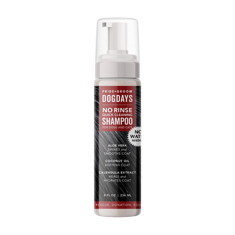 DOGDAYS Waterless Foaming Shampoo for Dogs & Cats -—No-Rinse, Odor-Eliminating Cleanser - Coastal Paw & Co