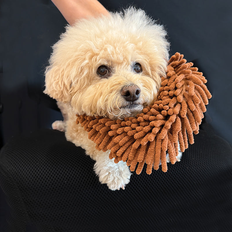 THE MAGIC MITT Dual-Sided Microfiber Grooming Mitt for Dogs & Cats — Use with Waterless Shampoo - Coastal Paw & Co