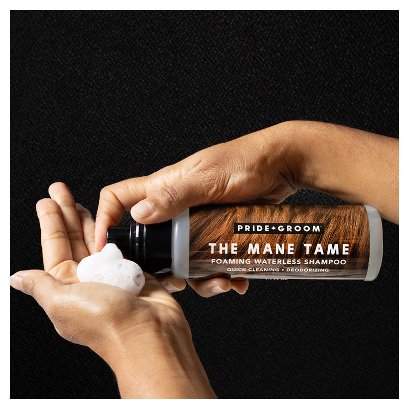 THE MANE TAME Waterless Dog & Cat Shampoo — No-Rinse Pet Grooming and Quick Cleaning - Coastal Paw & Co