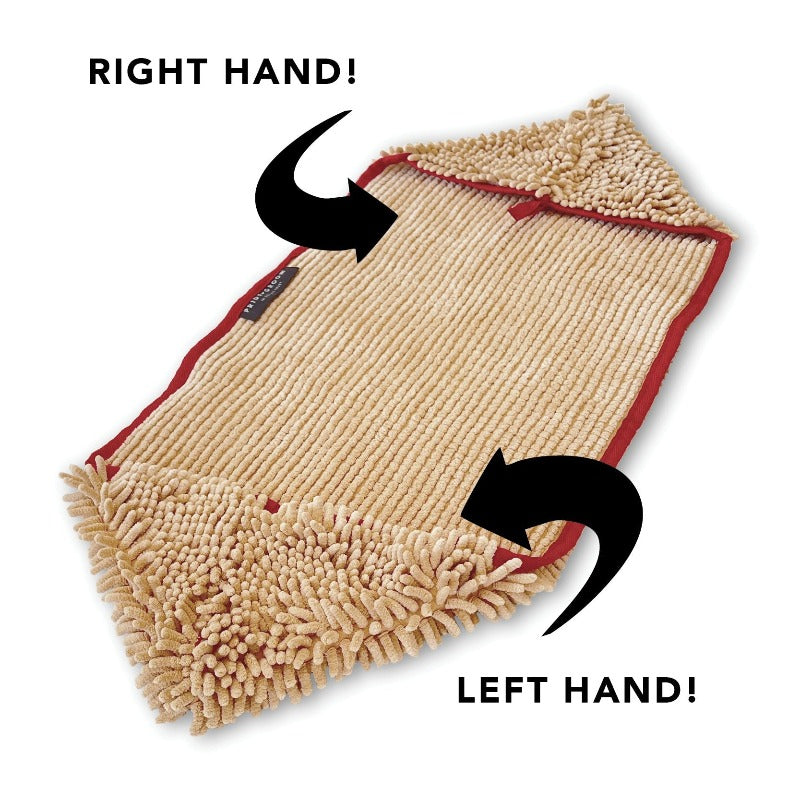 THE TOWEL Microfiber Dog & Cat Drying Towel — Hand Pockets, Odor-Resistant & 7× Water Absorbent - Coastal Paw & Co